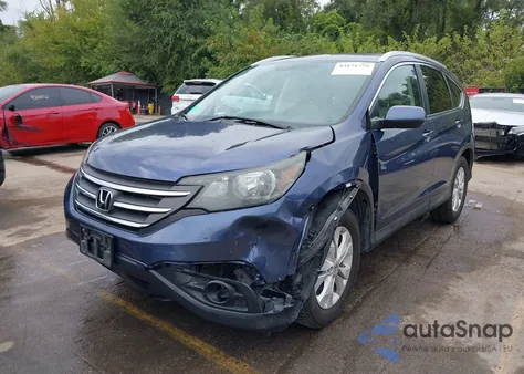 2014 Honda Cr-V Ex-L из США, поврежденный, VIN 2HKRM4H74EH674585